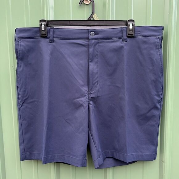 Men's Stretch 9" Golf Shorts with Active Waistband, Size 42 - Picture 1 of 5
